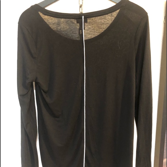 Willi Smith Black fitted Top - Picture 4 of 6